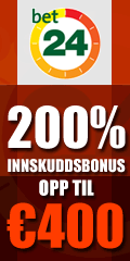 eksklusiv bonus fra bet24