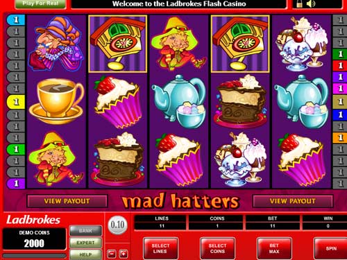 mad hatters video slot microgaming