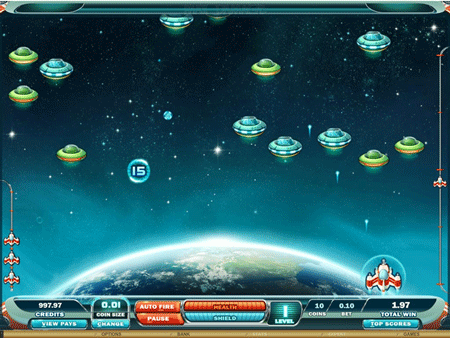 max damage and the alien attack video slot