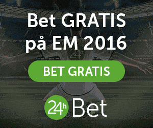 24hBet gir deg gode bonuser under EM i fotball 2016