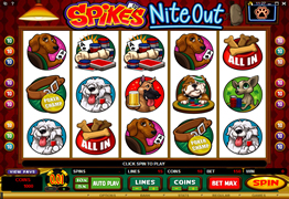 Spikes Nite Out video slot
