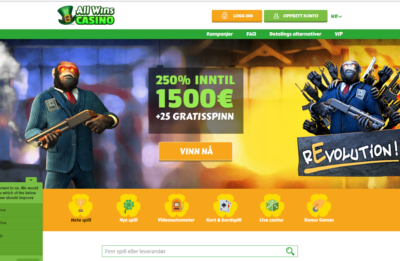 Skjermbilde fra den opprinnelige testen