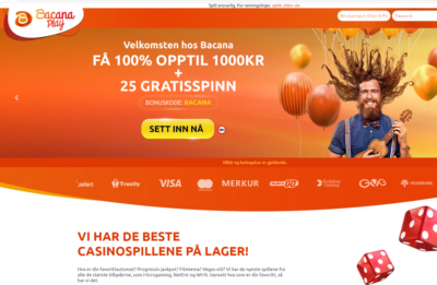 Skjermbilde fra den opprinnelige testen
