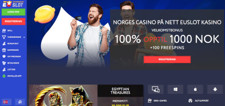 Skjermbilde fra den opprinnelige testen