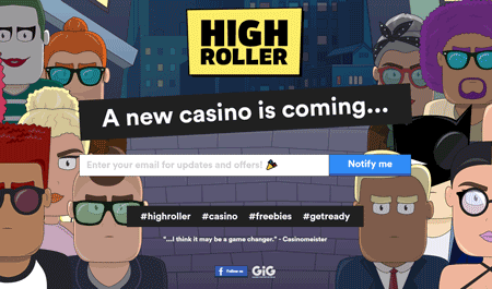 skjermbilde highroller nettkasino