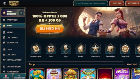 Skjermbilde fra den opprinnelige testen