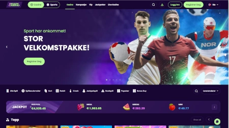 Skjermbilde fra den opprinnelige testen