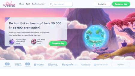 Skjermbilde fra den opprinnelige testen
