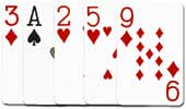 h&oslash;ye poker kort
