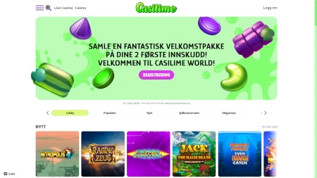 Skjermbilde av Casilime fra NCGs gjennomgang