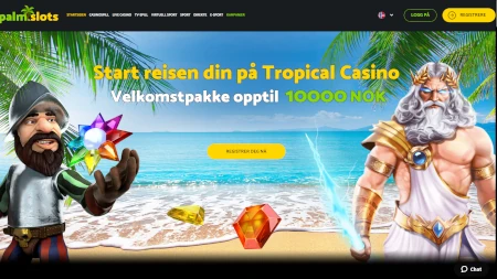 Skjermbilde av Palmslots fra NCGs gjennomgang