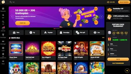 Arkivert skjermbilde av Stay Casino