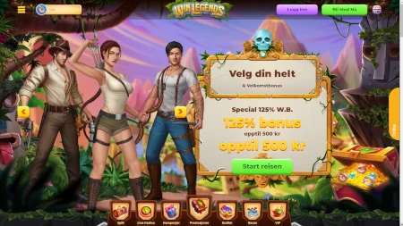 Skjermbilde av WinLegends fra NCGs gjennomgang