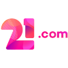 21.com casino logo