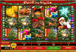 deck the halls slot