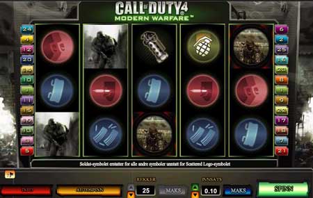 Call of Duty video slot