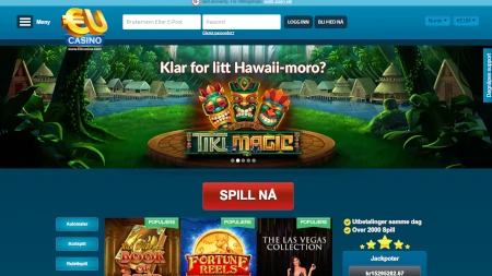 EU Casino skjermbilde