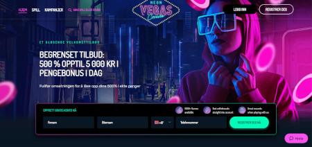 Neon Vegas Casino skjermbilde