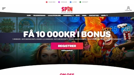 Spin Palace skjermbilde