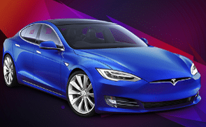 Få 550 gratisspinn og vinn en Tesla Model S