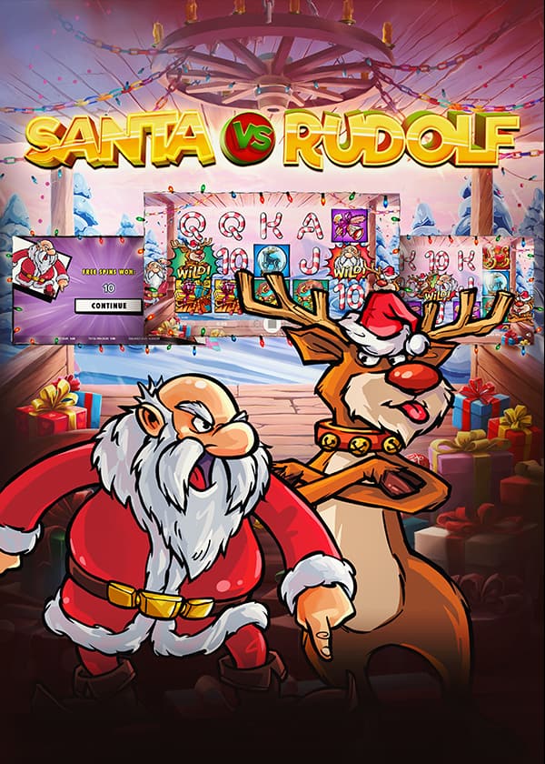 Santa vs Rudolf – Nytt NetEnt-spill med juletema