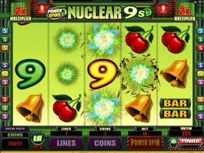 powerspins Nuclear 9's slot spilleautomat