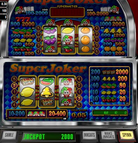 superjoker spilleautomat